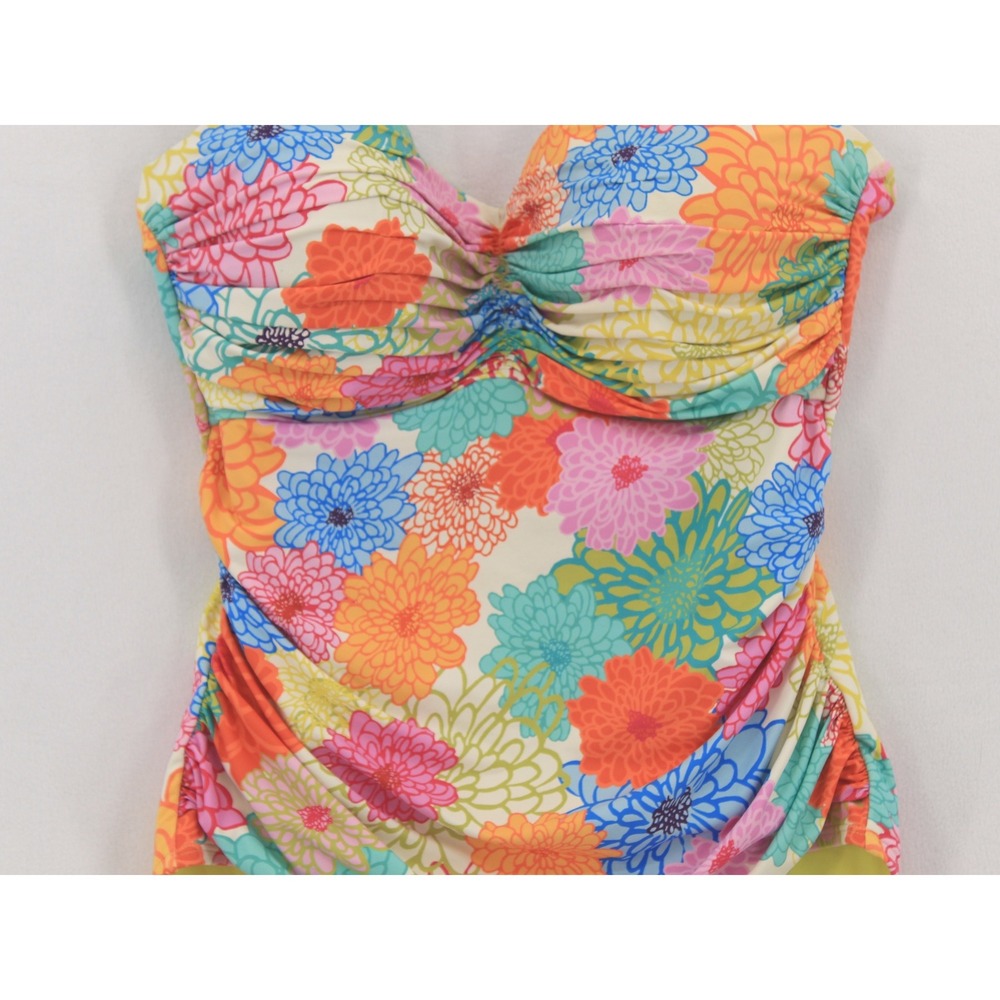 Bleu Rod Beattie One Piece Swimsuit size 14 Underwire Ruched - Picture 2 of 12
